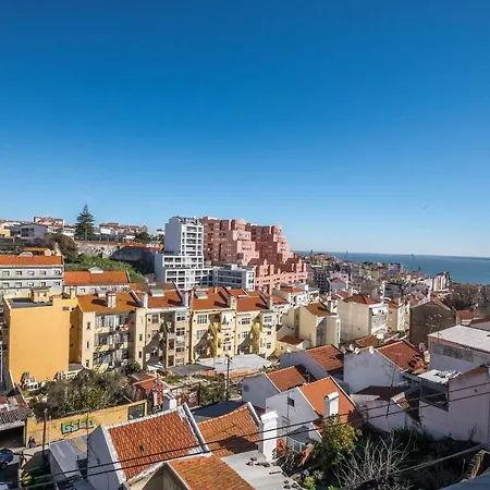 Amazing Views 2bed/2bath In Graca * Lisboa